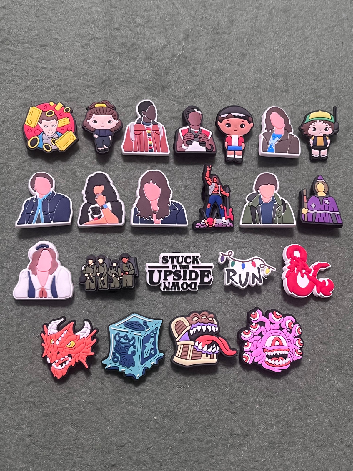 Into the Upside Down Shoe Charms