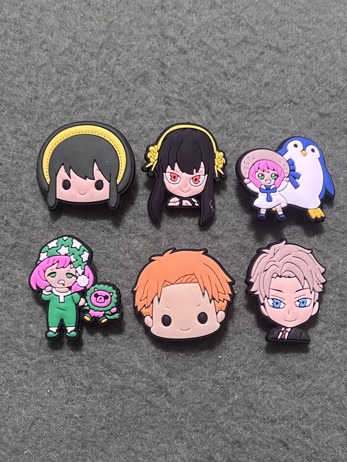 Spy x Family Shoe Charms