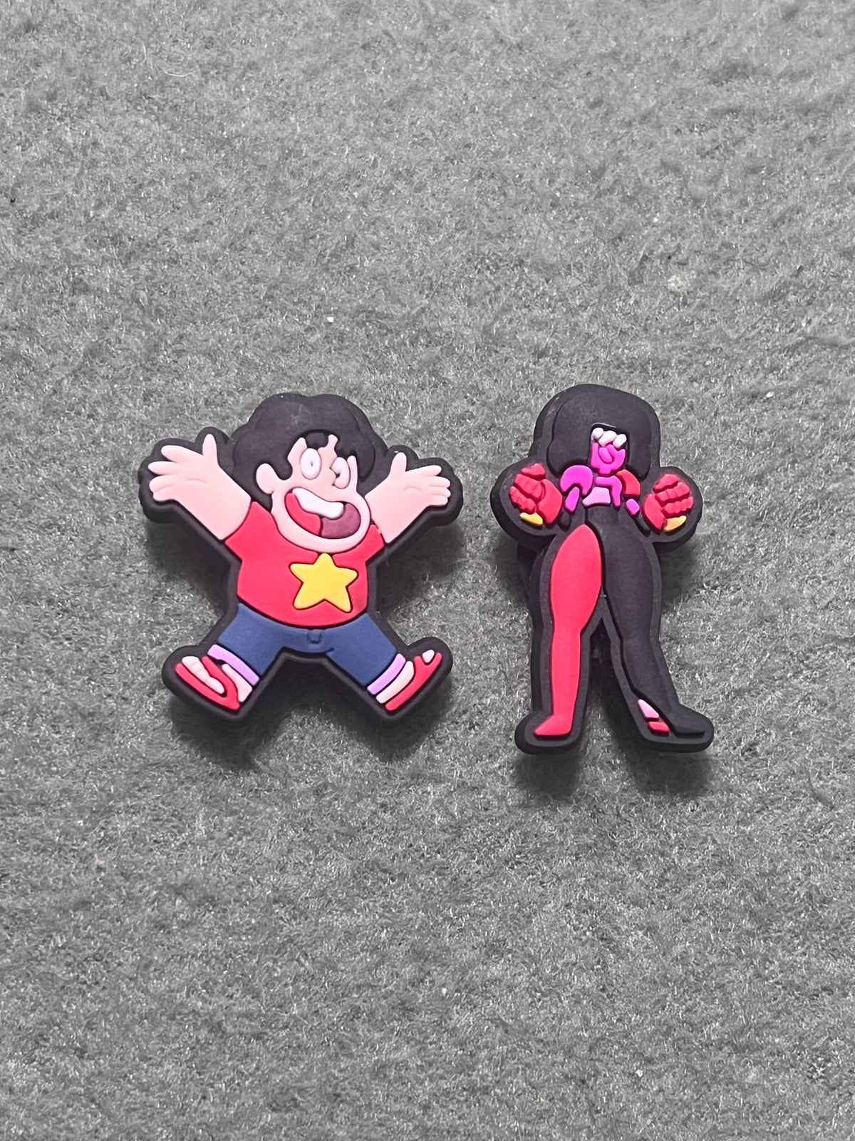 Gem Powered Duo Shoe Charm