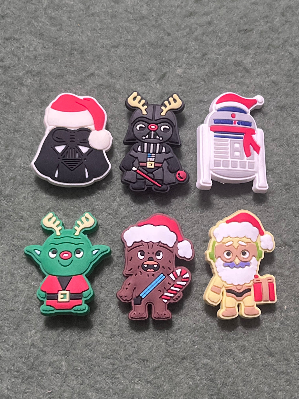 Galactic Christmas Shoe Charms